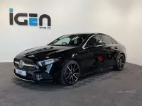 Used Mercedes A220 AMG line 190 HP (139 kW) 2021 Black Sedan