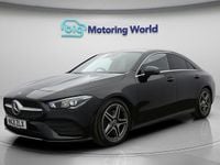 Used Mercedes CLA200 AMG line 163 HP (119 kW) 2021 Black Coupe