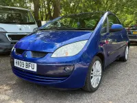 Used Mitsubishi Colt 150 HP (110 kW) 2009 Blue Hatchback
