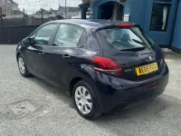 Used Peugeot 208 Access 73 HP (53 kW) 2016 Blue Hatchback