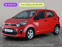 Used Kia Picanto 66 HP (48 kW) 2021 Red Hatchback
