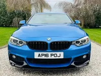 Used BMW 420 M Sport 190 HP (139 kW) 2016 Blue Coupe