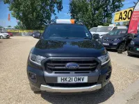 Used Ford Ranger Wildtrack 210 HP (154 kW) 2021 Black Pickup