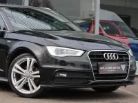 Używany Audi A3 Sport 2018 Czarny Sedan/Limuzyna