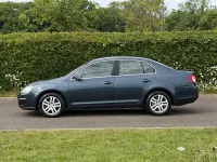Used VW Jetta SE 105 HP (77 kW) 2009 Blue Sedan