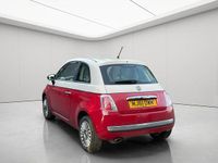 Used Fiat 500 Pop 69 HP (50 kW) 2012 White/red Hatchback