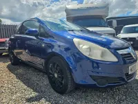 Used Vauxhall Corsa Club 2009 Blue Hatchback