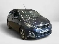 Used Peugeot 108 Allure 82 HP (60 kW) 2017 Blue Hatchback
