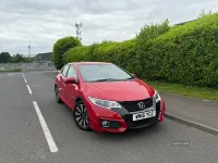 Used Honda Civic SE Plus 142 HP (104 kW) 2016 Red Hatchback