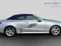 Used Mercedes E220 AMG line 191 HP (140 kW) 2019 Grey Cabriolet