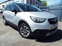 Used Vauxhall Crossland X S 110 HP (80 kW) 2017 Silver SUV
