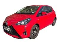 Used Toyota Yaris Hybrid 100 HP (73 kW) 2019 Red Hatchback