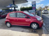 Used Toyota Aygo 68 HP (50 kW) 2011 Red Hatchback