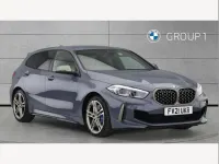 Used BMW M135 Comfort Edition 306 HP (225 kW) 2021 Grey Hatchback