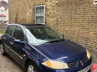 Used Renault Mégane II Dynamique 113 HP (83 kW) 2005 Blue Hatchback