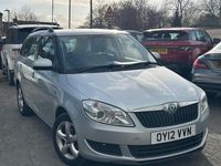 Used Skoda Fabia SE 2012 Silver Estate