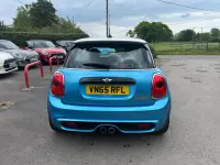 Begagnad Mini Cooper S Hatch 2015 Blå Halvkombi