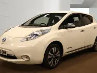 Used Nissan Leaf Tekna 80 kW (109 HP) 2013 White Hatchback