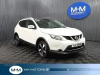 Used Nissan Qashqai N-Connecta 110 HP (80 kW) 2016 White SUV