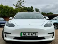 Used Tesla Model 3 Long Range RWD 258 kW (351 HP) 2021 White Sedan