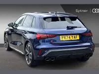 Used Audi S3 Sportback Black Edition 333 HP (244 kW) 2025 Blue Hatchback