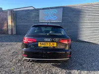 Używany Audi A3 Sport 150 KM (110 kW) 2018 Czarny Sedan/Limuzyna