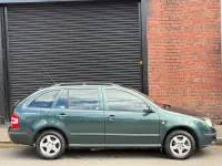 Used Skoda Fabia Elegance 75 HP (55 kW) 2006 Green Estate