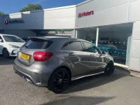 Used Mercedes A200 AMG line 136 HP (100 kW) 2018 Grey Hatchback