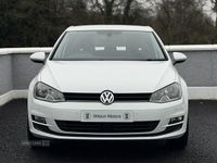 Used VW Golf VII Match 110 HP (80 kW) 2016 White Hatchback