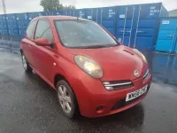 Used Nissan Micra 2006 Red Hatchback