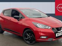 Used Nissan Micra 92 HP (67 kW) 2021 Red Hatchback