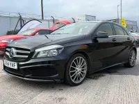 Used Mercedes A180 AMG 109 HP (80 kW) 2014 Black Hatchback
