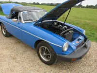 Used MG B 95 HP (69 kW) 1976 Blue Cabriolet