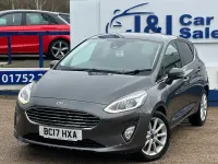 Used Ford Fiesta Titanium 125 HP (91 kW) 2017 Grey Hatchback