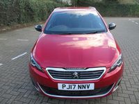 Used Peugeot 308 GT-line 2017 Red Estate