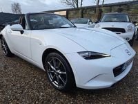 Used Mazda MX5 Inclusive 160 HP (117 kW) 2017 White Cabriolet