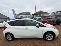 Used Nissan Note Acenta Premium 80 HP (58 kW) 2015 White Hatchback