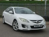 Second-hand Mazda 6 Inclusive 170 CP (125 kW) 2008 Alb Hatchback