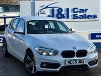 Used BMW 118 Sport Line 136 HP (100 kW) 2015 White Hatchback