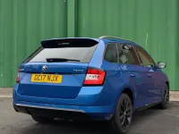 Used Skoda Fabia Monte Carlo 109 HP (80 kW) 2017 Blue Estate