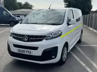 Gebraucht Vauxhall Vivaro Sportive 120 PS (88 kW) 2020 Weiß Van / Kleinbus