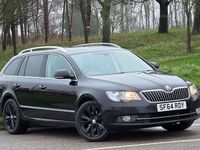Used Skoda Superb 170 HP (125 kW) 2014 Black Estate