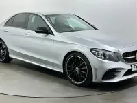 Used Mercedes C220 AMG Line Premium 194 HP (142 kW) 2021 Silver Sedan