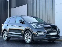 Begagnad Hyundai Santa Fe Premium 2015 Svart SUV