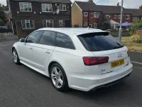 Used Audi A6 S-Line 2014 White Estate