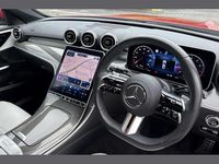 Used Mercedes C300e AMG Line Premium 254 HP (186 kW) 2023 Red Sedan