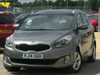 Used Kia Carens 134 HP (98 kW) 2014 Silver MPV