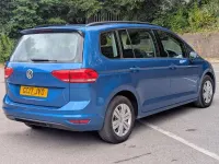 Used VW Touran S 115 HP (84 kW) 2017 Blue MPV