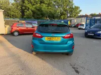 Used Ford Fiesta Zetec 2017 Blue Hatchback