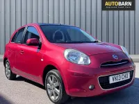 Used Nissan Micra 80 HP (58 kW) 2013 Red Hatchback